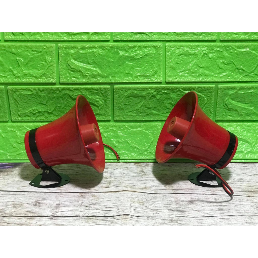 Loa bẫy chim đêm bát nhôm đỏ 20w đánh chim đêm tiếng siêu chuẩn - loa phóng thanh 20w bán hàng rong