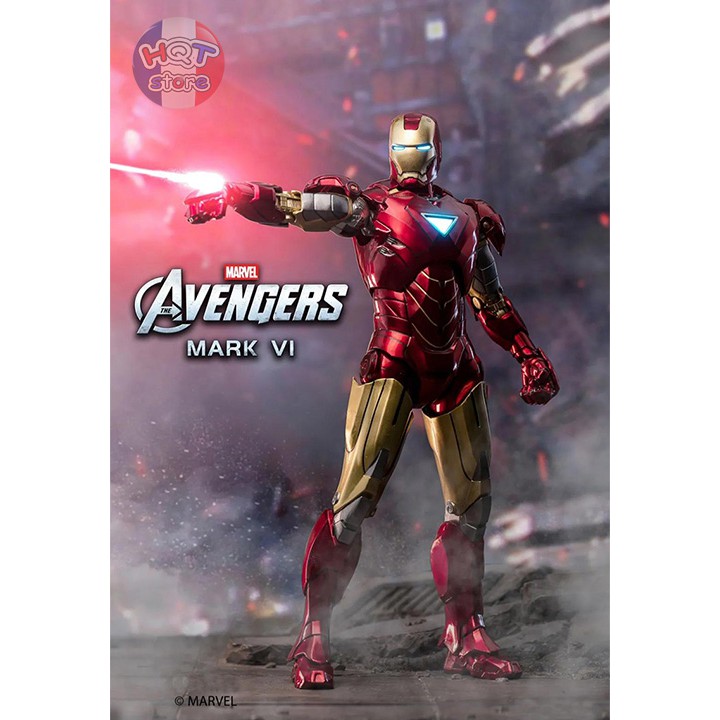 Mô hình iRon Man Mark VI ZD Toys chính hãng tỉ lệ 1/10 (Mark 6)