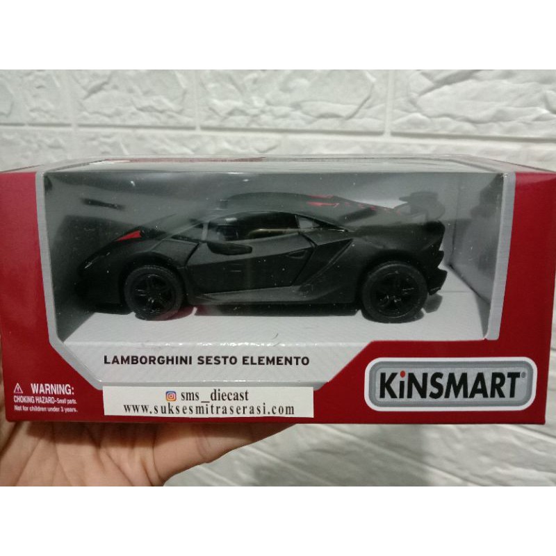 Mô Hình Xe Lamborghini Sesto Elemento Đồ Chơi Cho Bé