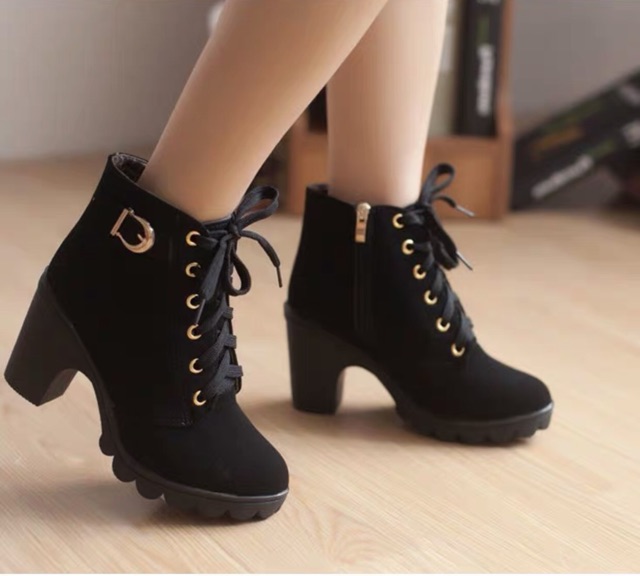 [Mã FASHIONGREEN15 giảm 10% tối đa 30k đơn từ 99k] Boot cao gót mẫu mới - Kèm clip và ảnh | BigBuy360 - bigbuy360.vn