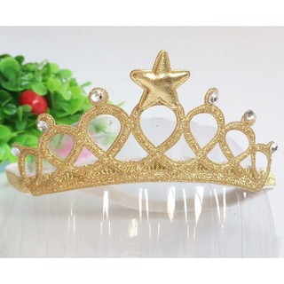 băng đô tóc hình vương miện cho bé
