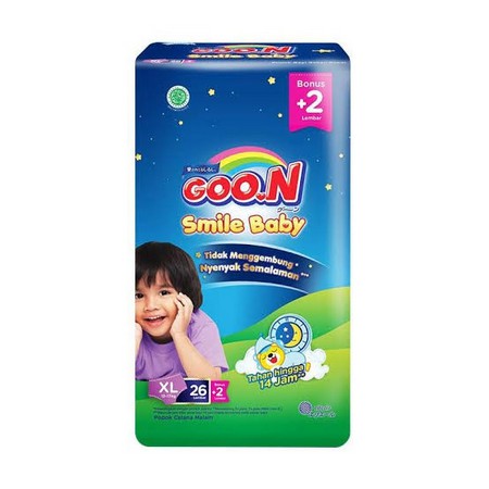 Goon Quần Ngủ In Hình Mặt Cười Xinh Xắn Cho Bé Size Xl 26