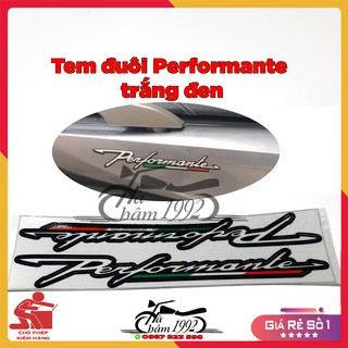 🍀 🌵 Tem Sườn MẫuTRD, PERFORMANTE Dán Mọi Loại Xe Máy (Giá 1 Cặp) 🌵 🍀