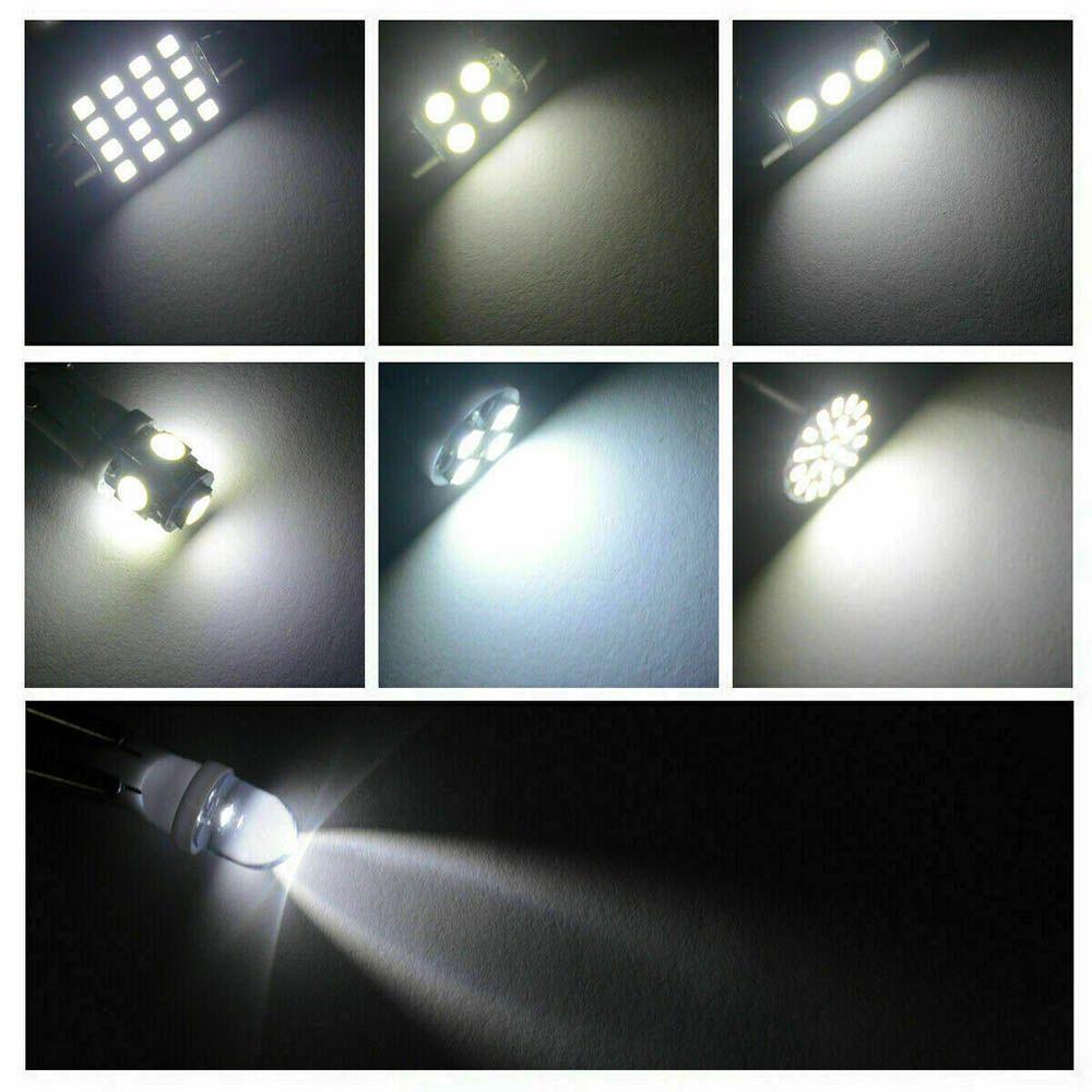 Set 28 Bóng Đèn LED SUENIN Trang Trí Nội Thất Xe Hơi