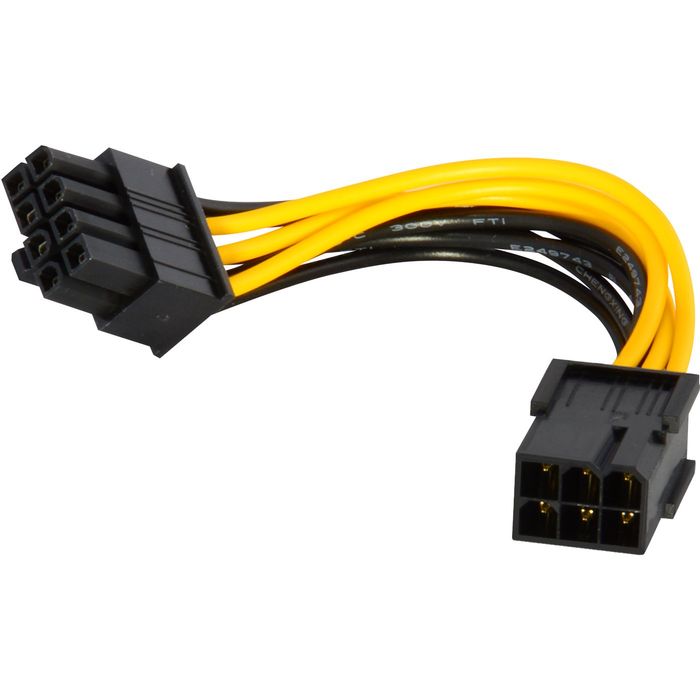 Cáp Chuyển Đổi Vga 6pin Sang 8pin PSU
