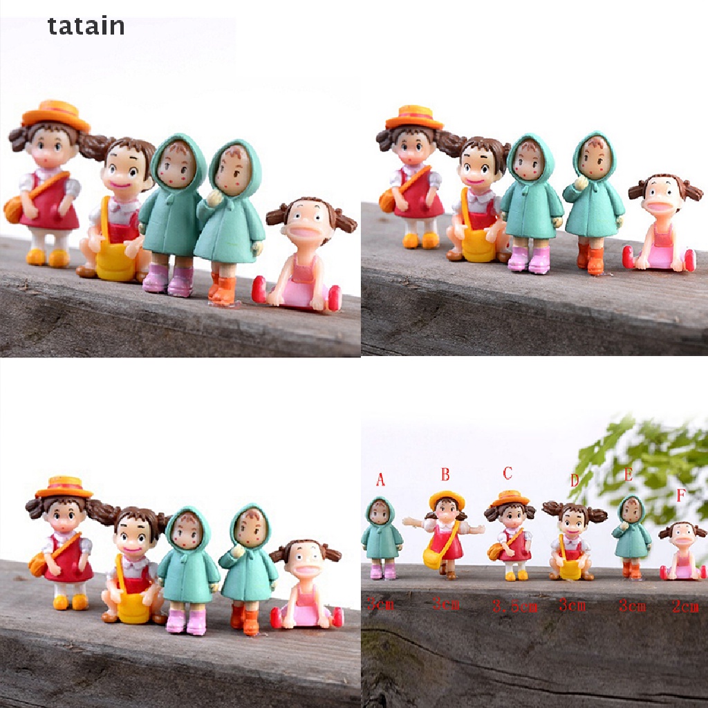 [TAT] New Toy Mini Garden Decoration Cute Girl Dolls  Micro Landscape Ornaments CVX