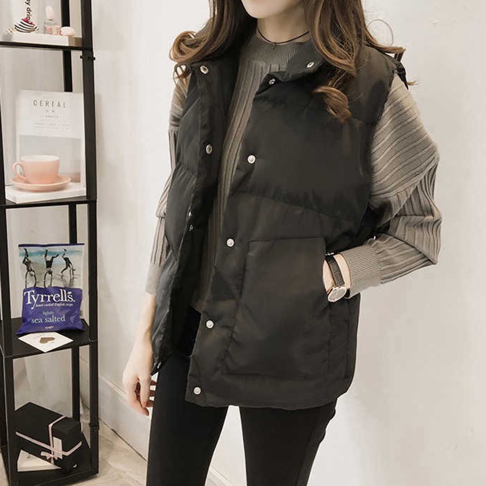 Áo phao không tay thời trang mùa đông cho nữ | BigBuy360 - bigbuy360.vn