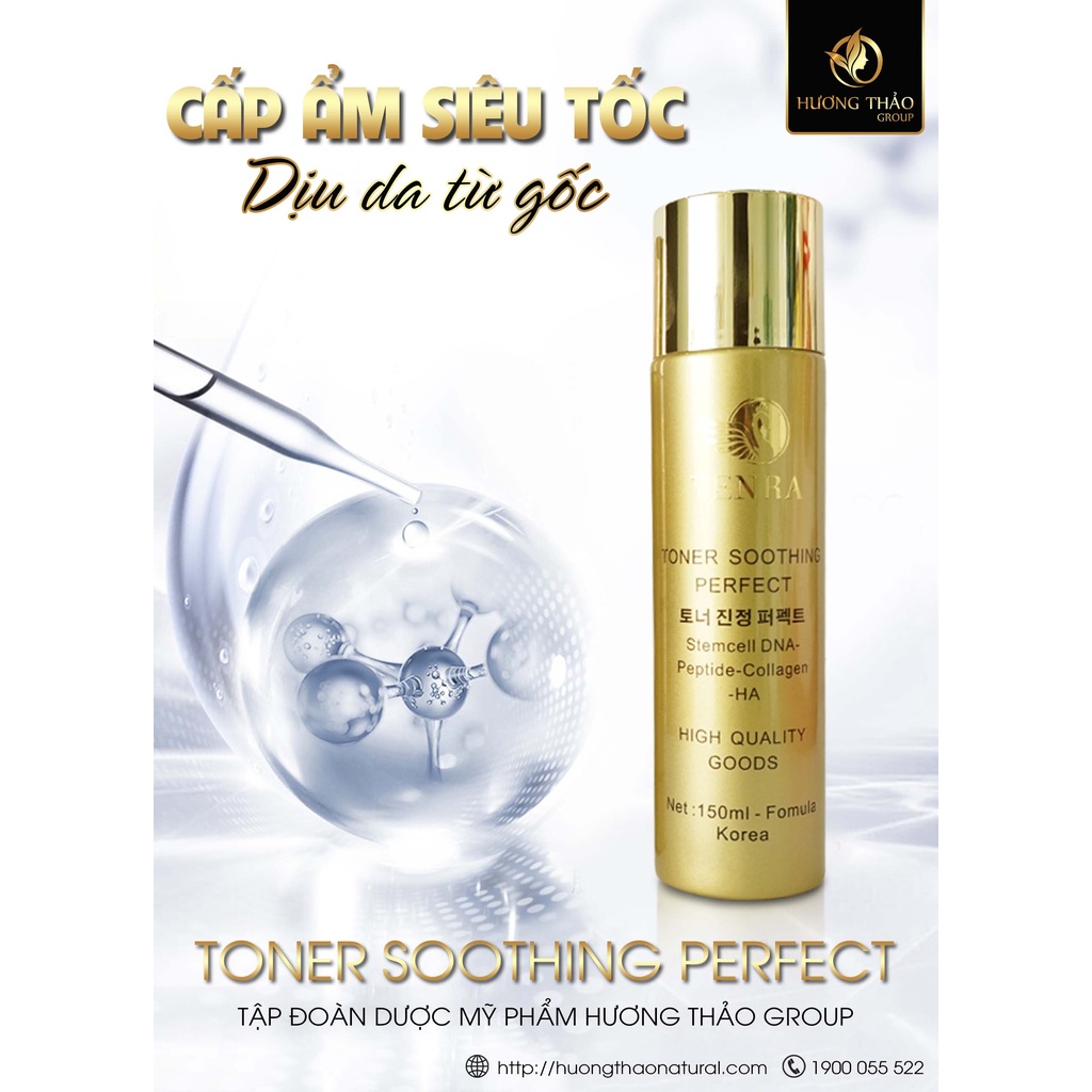 Toner Tế Bào Gốc Venra Pharma Chai 120ml Làm Sạch Sâu, Ngăn Ngừa Nếp Nhăn, Giữ Ẩm Da, Tẩy Sạch Tế Bào Chết