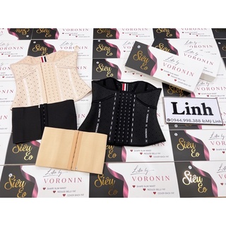 Đai Gen Nịt Bụng, Siết eo, Giảm Mỡ Lưng Chính Hãng Từ Nhà Mốt Voronin Của Italy