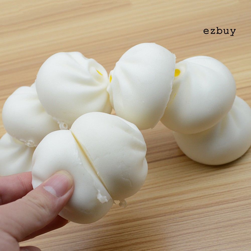 Đồ Chơi Xốp Squishy Giảm Stress Hình Bánh Bao Dành Cho Bé