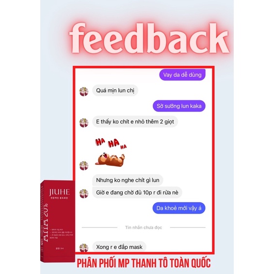 COMBO TINH CHẤT DƯỠNG TÁI TẠO SERUM HỒNG CĂNG BÓNG JIUHE VÀ KEM FACE JIUHE THANH TÔ