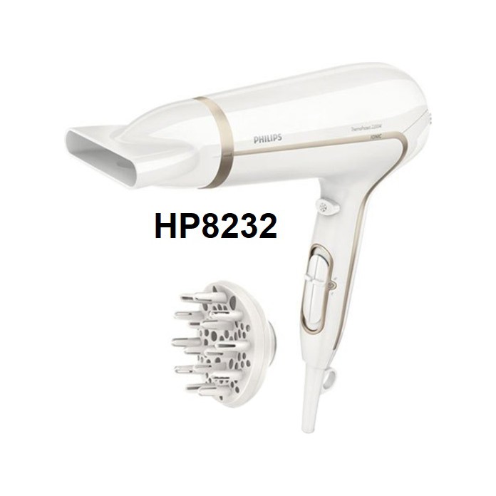 Máy sấy tóc Philips HP8233 HP8232 BHD004 BHD029 BHD300 BHD350 BHD500 BHD510 BHC010  - Hàng chính hãng