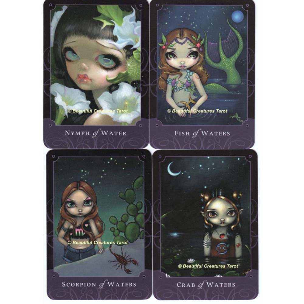 Bài Tarot Beautiful Creatures 80 Lá Tặng Đá Thanh Tẩy