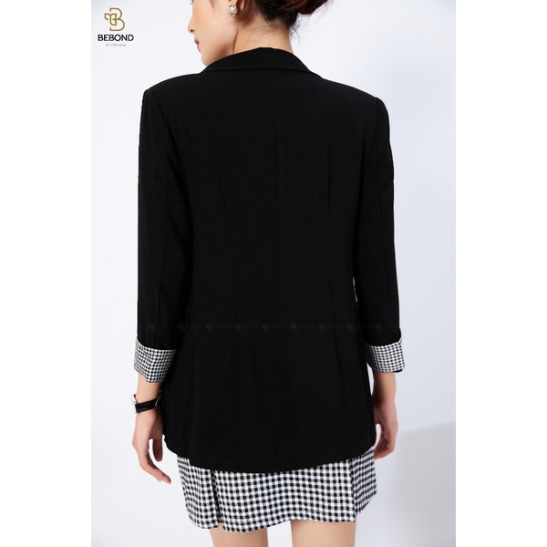 Áo Khoác Blazer Nữ BEBOND Phong Cách Hàn Quốc Kiểu Dáng 2 Lớp Năng Động Trẻ Trung BBA15 | BigBuy360 - bigbuy360.vn