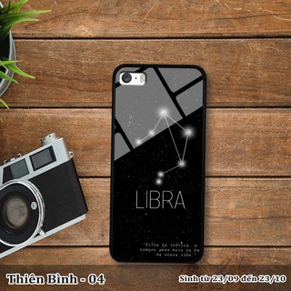 Ốp lưng kính 3D iPhone 5/ 5S -cung hoàng đạo