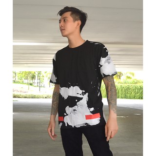 Áo thun OFF WHITE Họa tiết form Oversize