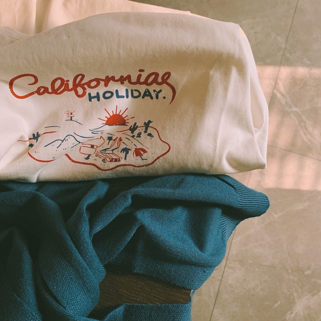 Áo Phông Unisex Áo Thun Tay Lỡ Canifornia Phong Cách Hàn Quốc Chất Vải Cotton Hàn - S89