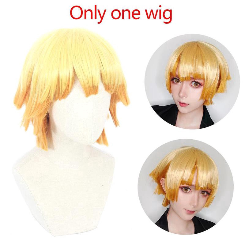 Tóc Giả Dùng Hóa Trang Nhân Vật Phim Thanh Gươm Diệt Quỷ Kamado Tanjirou Kamado Nezuko Agatsuma Zenitsu