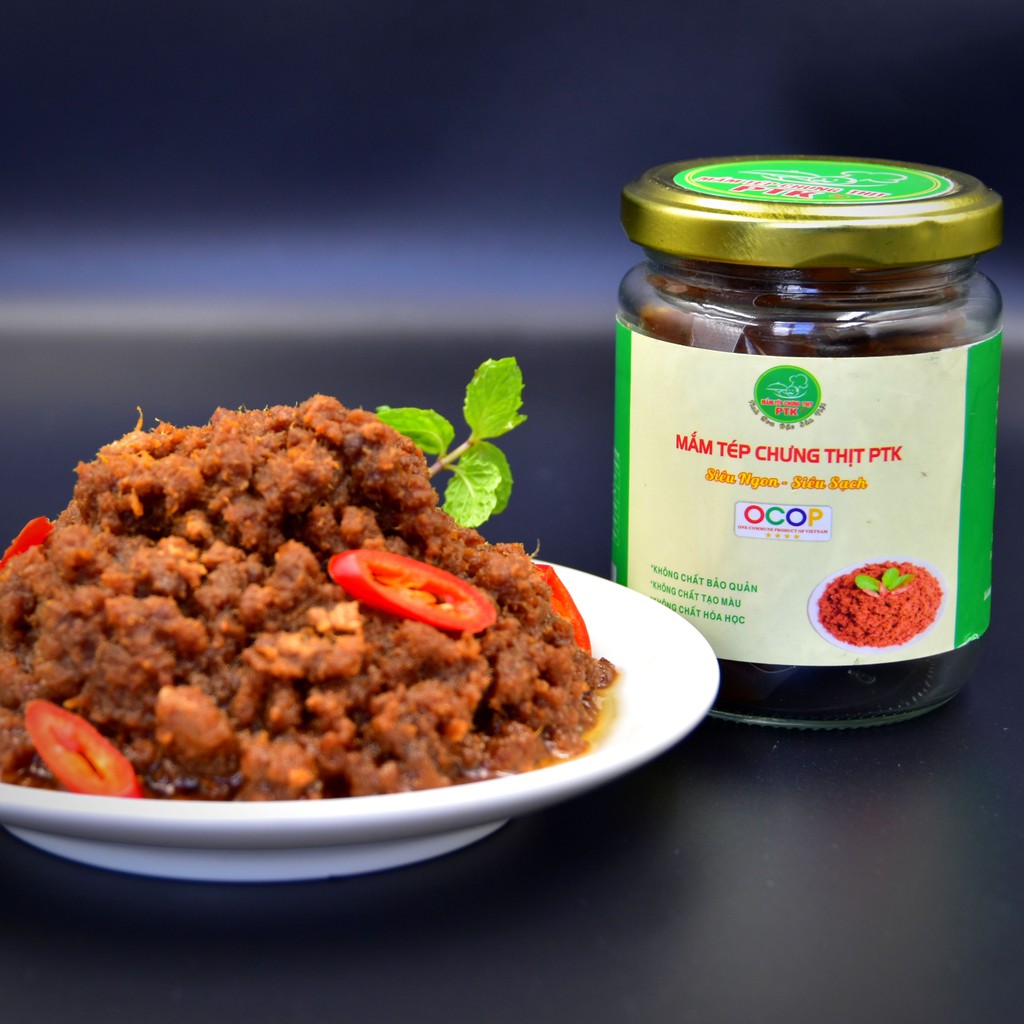 Mắm tép chưng thịt PTK 170gram ⭐nguyên liệu tươi ngon_ thịt heo đạt chứng nhận VIETGAP⭐ | BigBuy360 - bigbuy360.vn