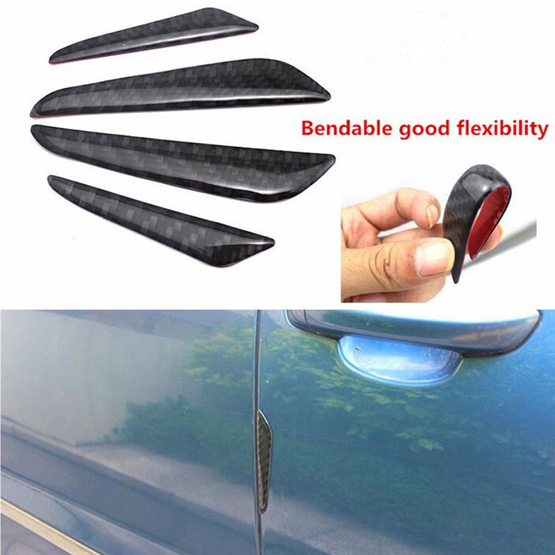 Set 4 phụ kiện bảo vệ viền cửa xe hơi chống va đập kiểu dáng tiện dụng