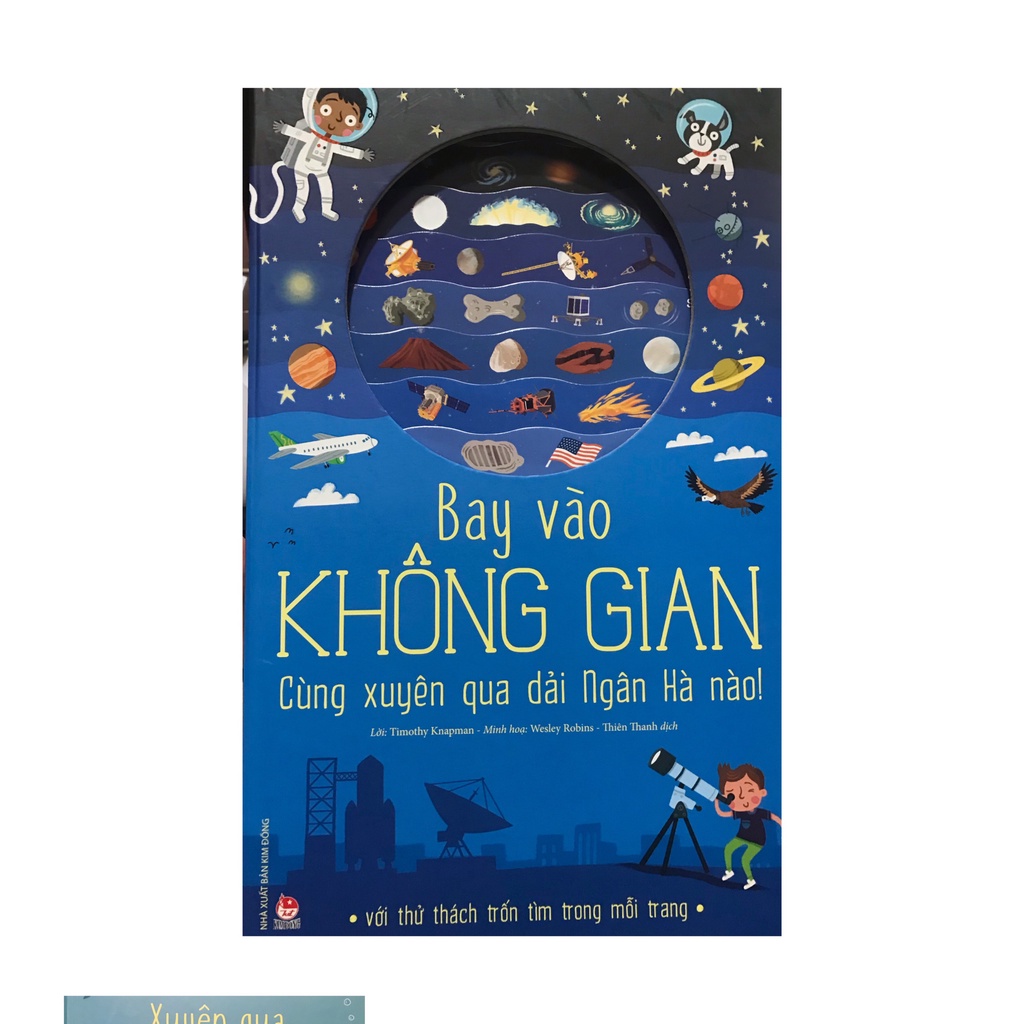 Sách - Combo Bay vào không gian + Xuyên qua lòng biển ( Kim đồng )