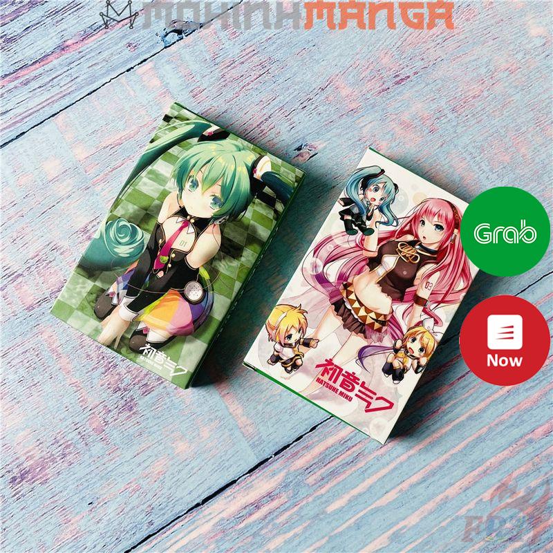 [Giá hủy diệt] Lomo card hộp 30 thẻ truyện Hatsune Miku poster card sưu tầm