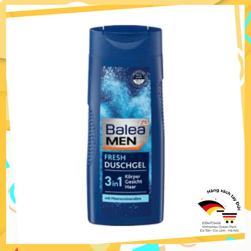 [HÀNG ĐỨC CHÍNH HÃNG] SỮA TẮM BALEA MEN 300ml- EGMART