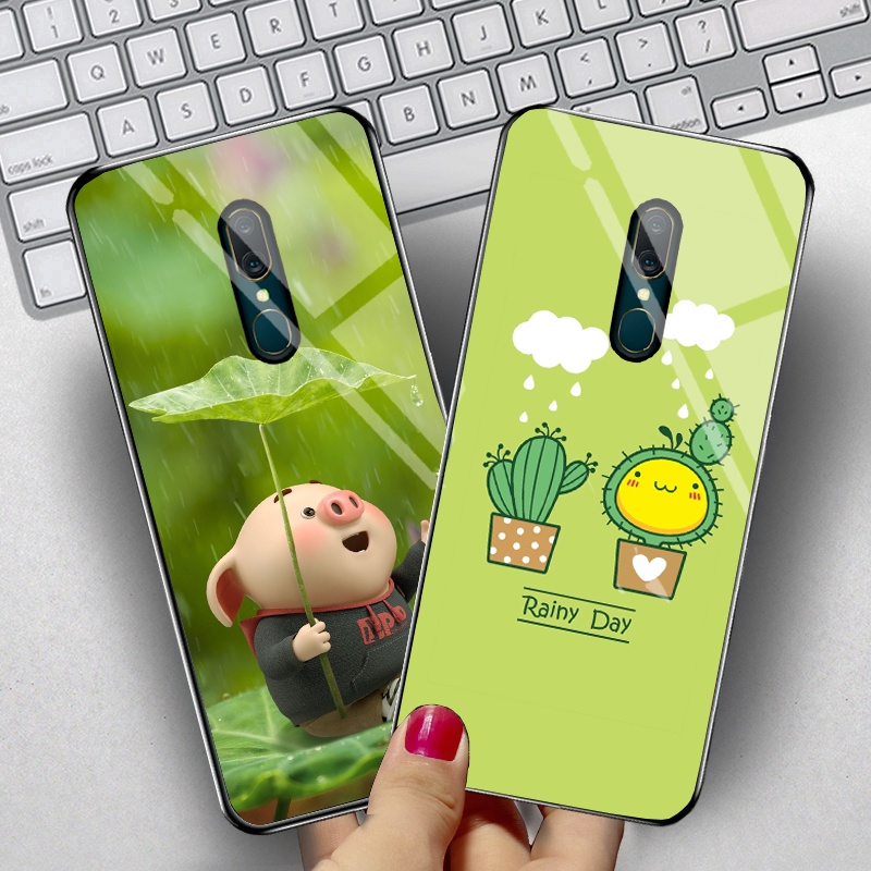 Ốp OPPO F11 mặt kính gương bóng