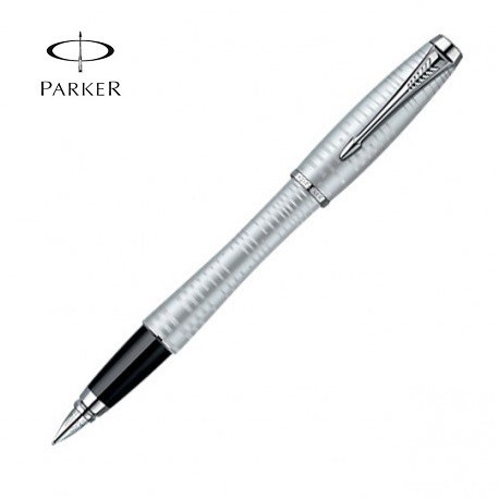 Bút Parker Urban Premium Silver/Blue Fountain Pen - Ngòi M - 1906869