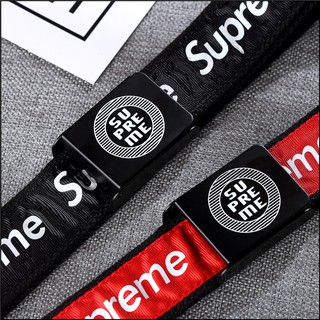 Thắt lưng vải canvas Supreme - ( dây nịt - dây lưng )