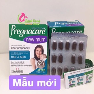 Vitamin Pregnacare New Mum (Tóc Và Da) sau sinh, date xa