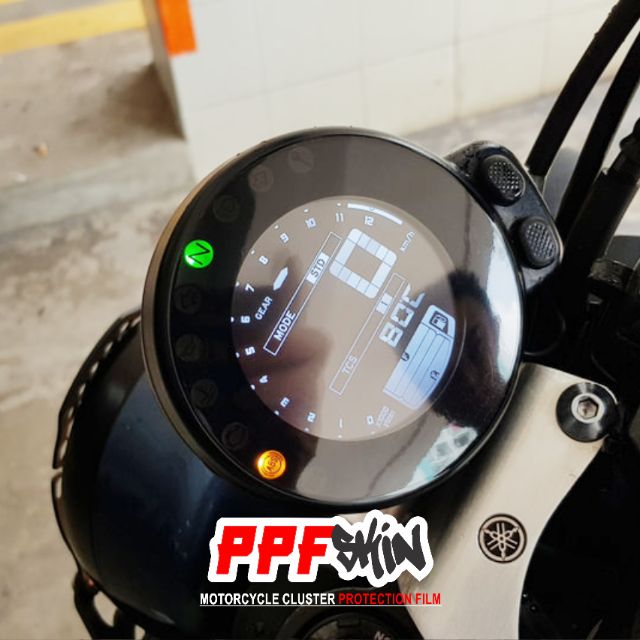 XSR Miếng dán mặt đồng hồ YAMAHA XSR_155 .xước tự phục hồi