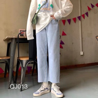 QJ013 - QUẦN JEAN PAGGY NỮ ỐNG RỘNG XÃ LAI