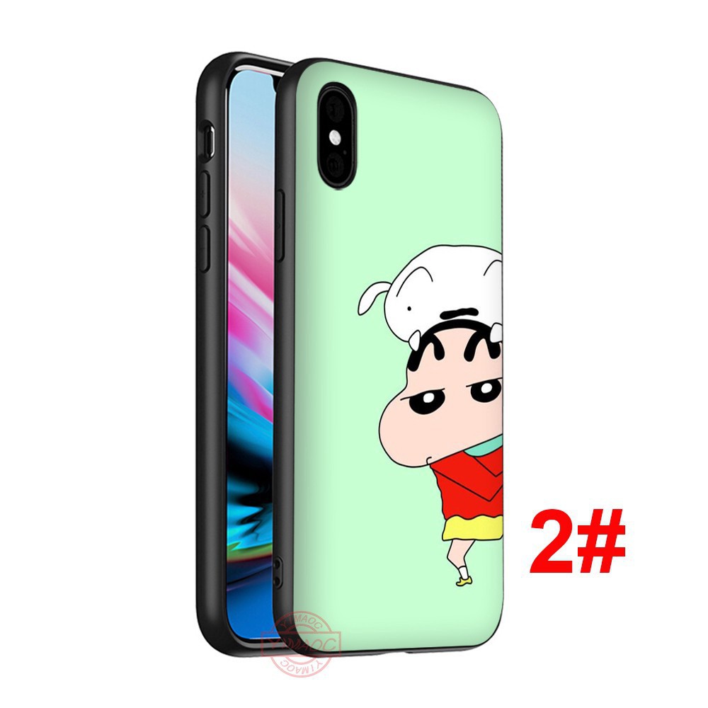 🔝 Ốp điện thoại in hình crayon shinchan cartoon iphone xs max xr x 8 plus 7 plus 11 pro max - A808