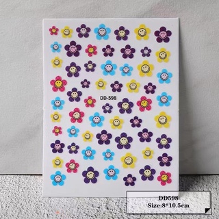 Miếng Dán , Sticker Dán Trang Trí Móng Tay 3D