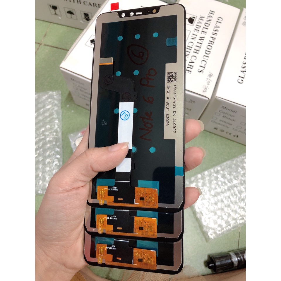 Màn Hình Xiaomi Redmi Note 6 Pro / M1806E7TI - Nguyên Bộ Loại Tốt Nhất, Màu Đen