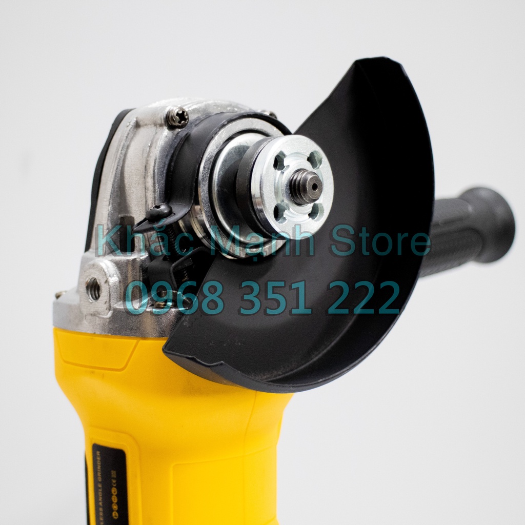 Máy Mài Pin Dewalt 199v Không Chổi Than, (Công Tắc Sườn) Tặng Kèm Bộ Lam Xích