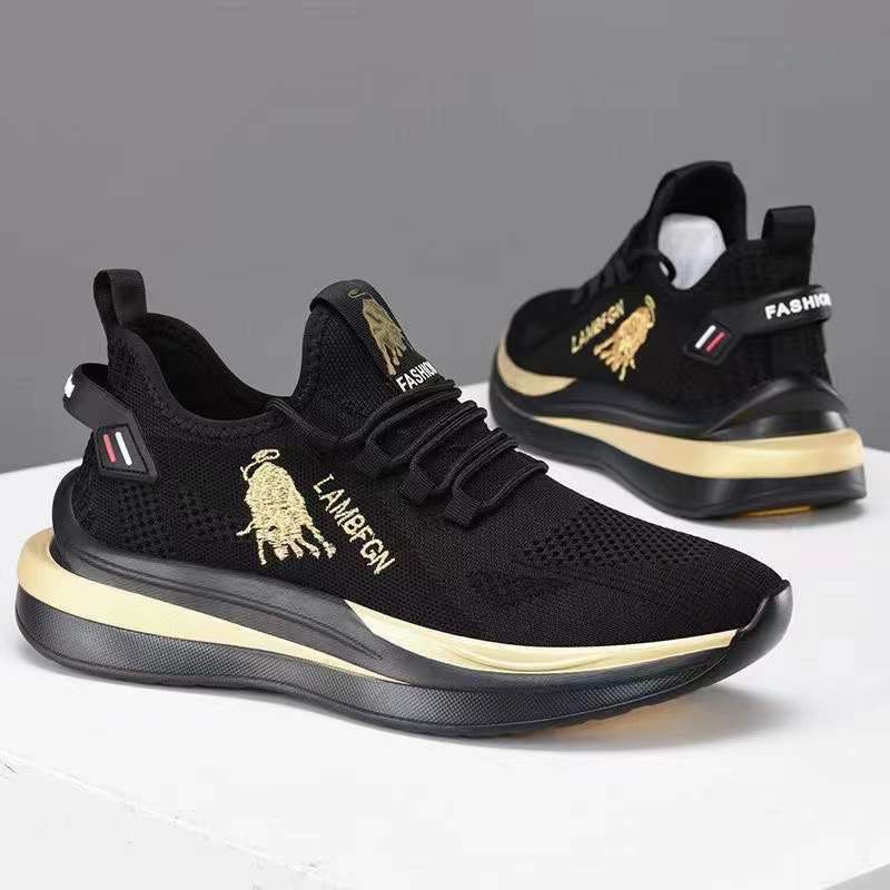 Giày nam sneaker Lambo hình bò mạnh mẽ xu hướng mới