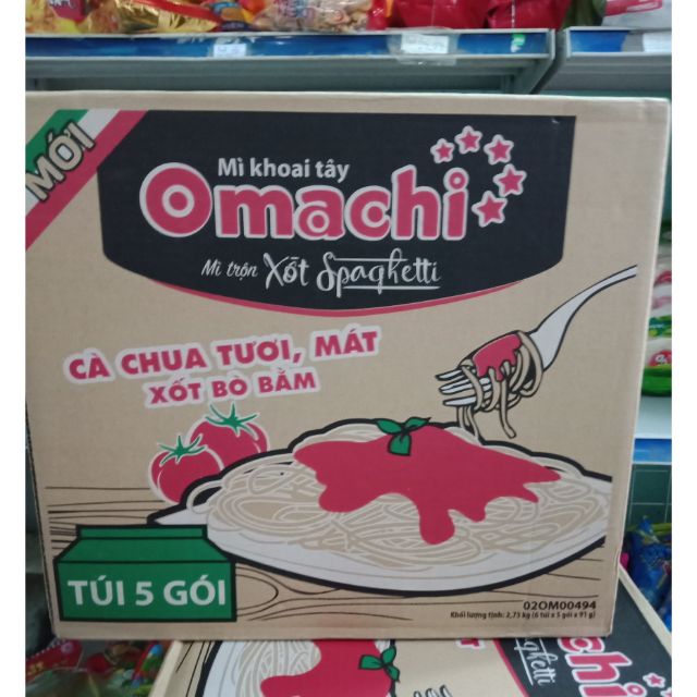 Thùng mì omachi trộn 30 gói