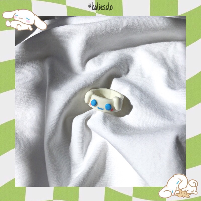Nhẫn đất sét Cinnamoroll