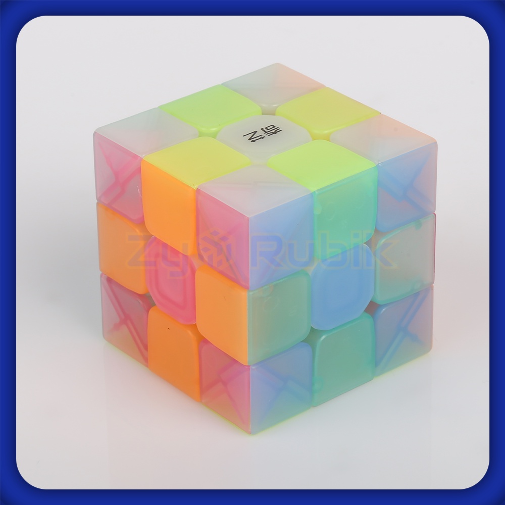 Rubik 3x3 Qiyi Jelly / Thạch Anh Qiyi  3x3 - Đồ Chơi Trí Tuệ - Zyo Rubik