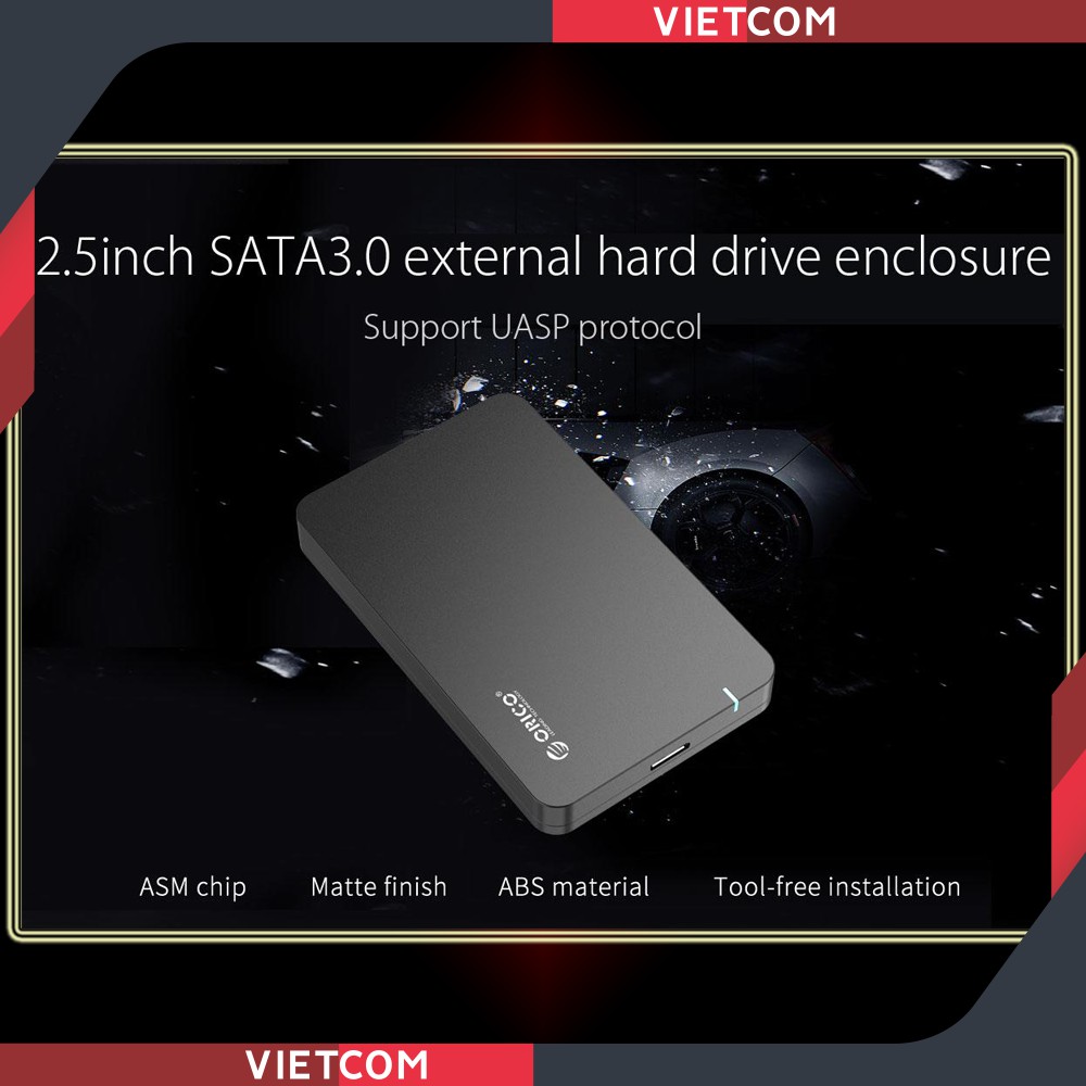 [Mã ELHAMSO giảm 10% đơn 100K] Box ổ cứng Orico 2569S3 2.5 Inch USB 3.0 - Tặng đệm chống sốc | BigBuy360 - bigbuy360.vn