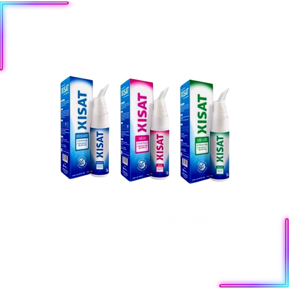 Nước xịt mũi XiSat giàu muối khoáng chất kết hợp cùng các tinh dầu thiên nhiên khác
