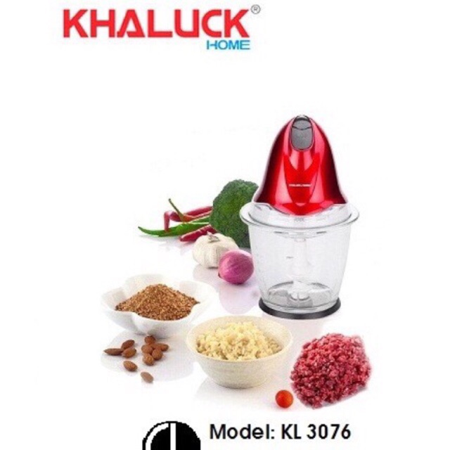 Xay thịt Khalux 3076 2 dao