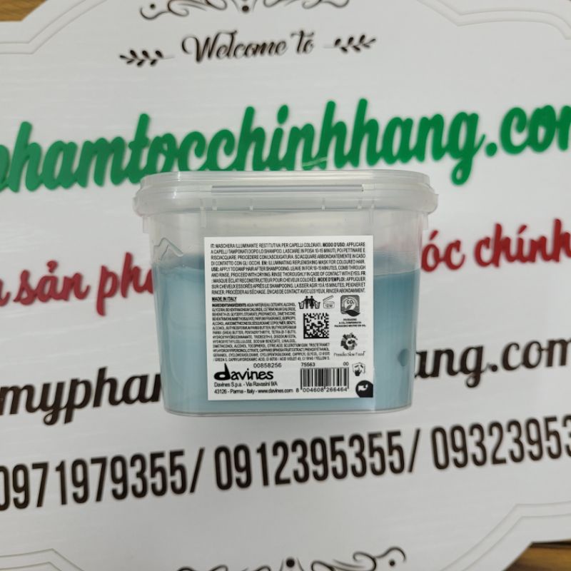 MẶT NẠ/ HẤP BẢO VỆ MÀU NHUỘM, PHỤC HỒI DƯỠNG BÓNG DAVINES MINU 250ml - 1000ml