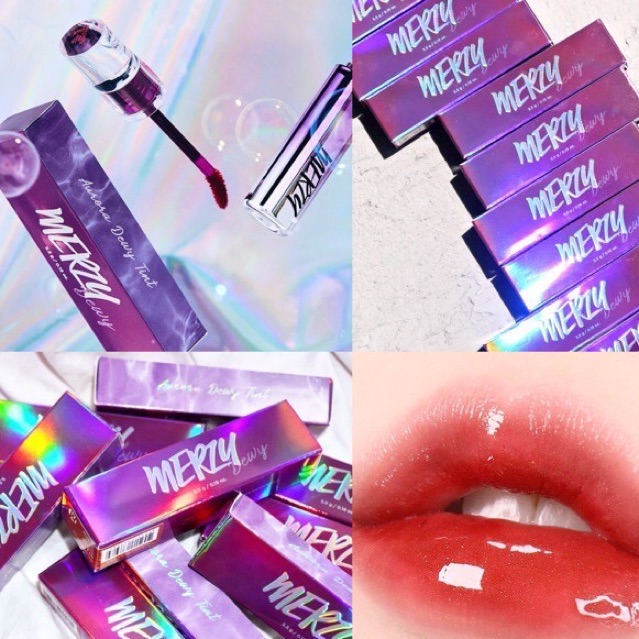 Son Tint Bóng Cho Đôi Môi Căng Mọng Merzy Aurora Dewy Tint 5.5g | BigBuy360 - bigbuy360.vn