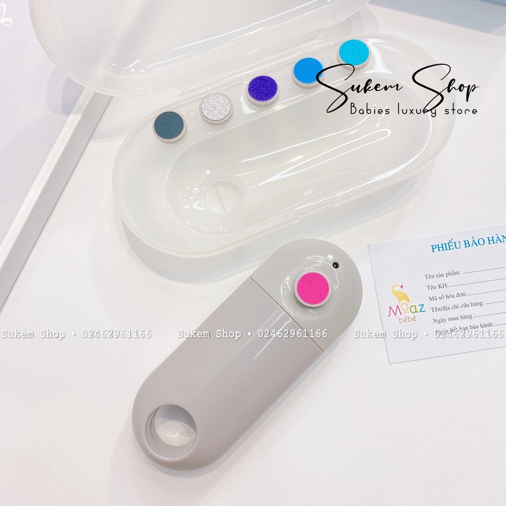 Máy mài móng tay cho bé, máy dũa móng tay cho bé Moaz Bebe MB-015
