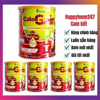 Combo 5 hộp sữa colos gain 800g -tăng cân nhanh miễn dịch khỏe vitadairy