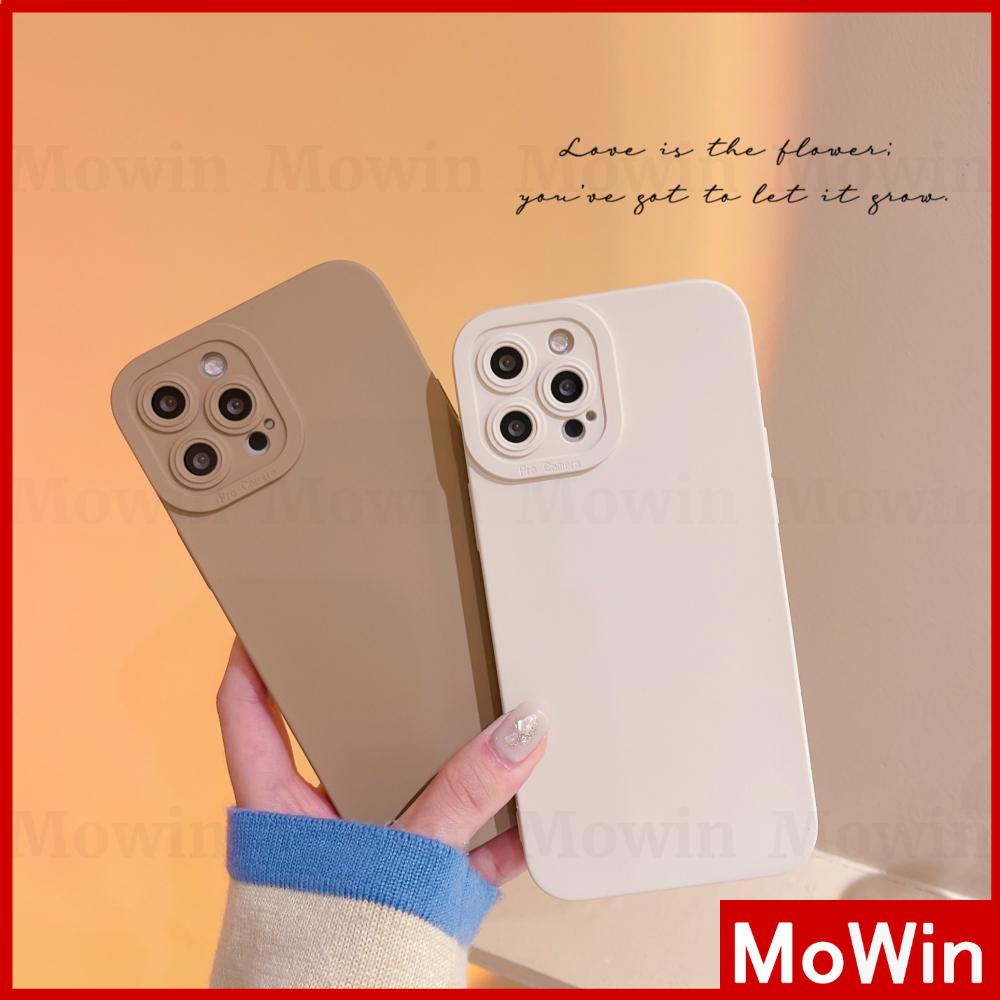 Ốp điện thoại silicone dẻo viền vuông bảo vệ camera cho iPhone 13/ 12/ 11 Pro Max 7 Plus XR XS Max 13 11 12 Max XR 7 | BigBuy360 - bigbuy360.vn