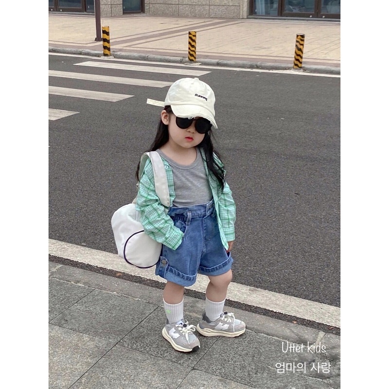 MŨ LƯỠI TRAI VÀNH RÁCH Running DÀNH CHO BÉ GÁI VÀ BÉ TRAI SIZE 50CM